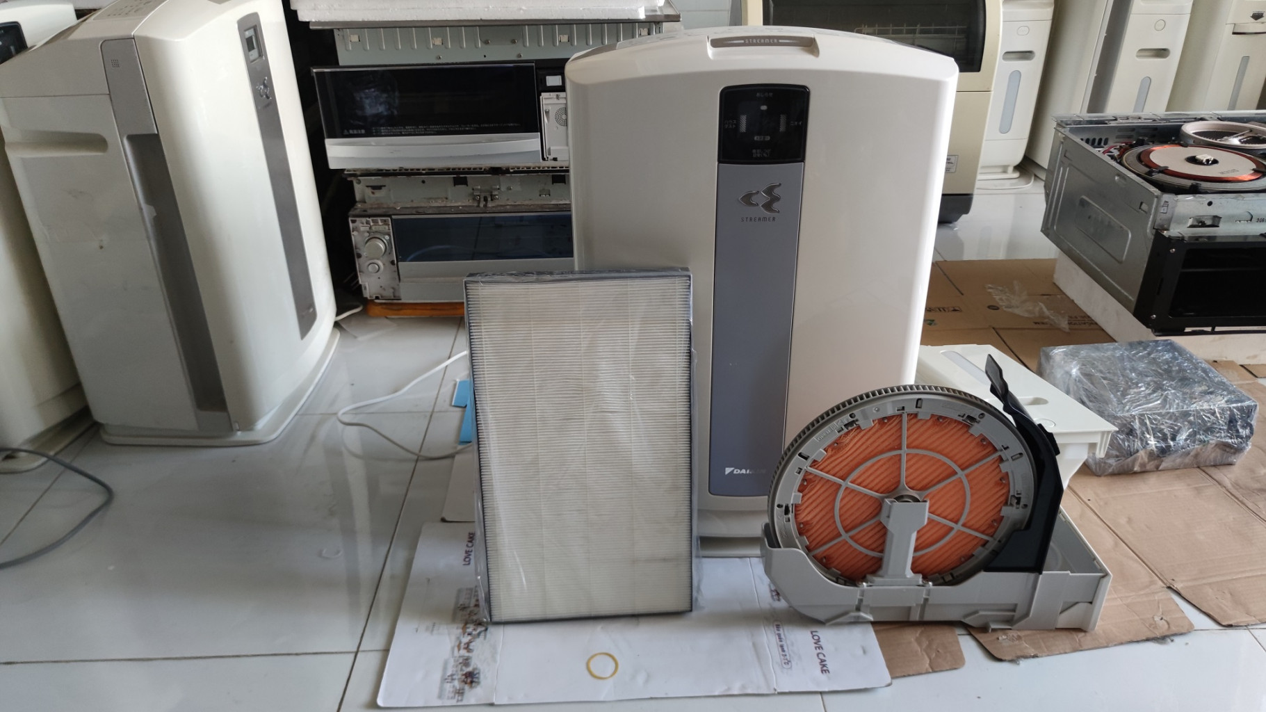 MÁY LỌC KHÔNG KHÍ DAIKIN ĐỒNG HỒ